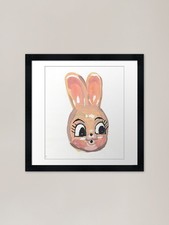 Rabbit Framed Art Print Framed