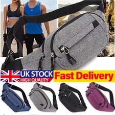 Men Women Bum Bag Canvas Fanny