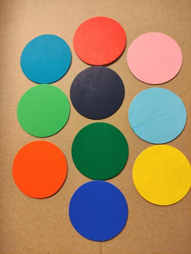 65mm unprinted centre - 10,