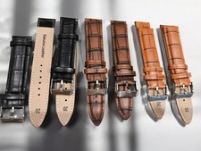 6xGenuine Leather watch strap