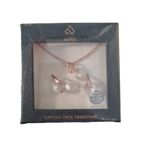 Aura swarovski silver tone - aura,