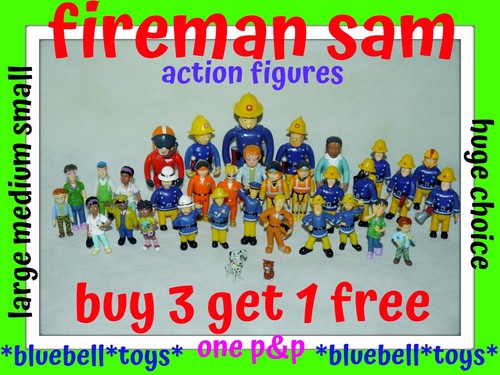 Fireman sam figures - fireman,