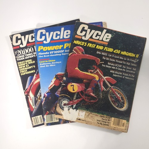 Cycle magazine lot 1979 - magazine, 1984