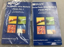 Lot Of 2 Brady Porta-Pack Wire