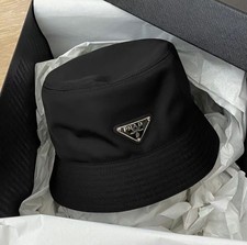 Prada Bucket Hat Black Summer