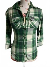 Superdry Green Plaid Shirt