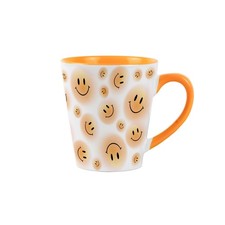 Blurred Smiley Faces Yellow