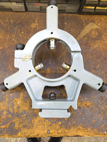 Grey metal lathe steady rest - grey,