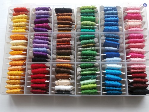 Cross stitch embroidery yarn - embroidery,