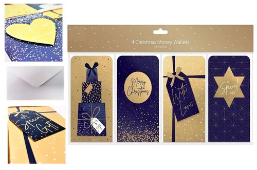 Christmas money wallets cash - christmas,