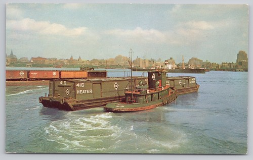 Erie railroad navy diesel - erie, tug