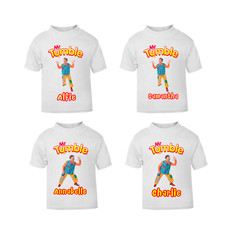Boys/Girls/Kids/Children's  Mr Tumble T Shirt – Printed with name