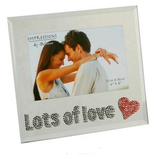 Lots of Love Mirrored Glass