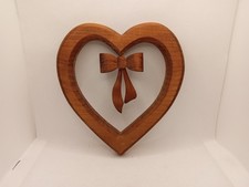 Wooden Heart-Shaped Wall