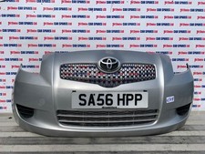 TOYOTA YARIS HATCHBACK 3DR VVT-I MK2 KSP90 2006 SILVER 1E7 FRONT BUMPER MARKS