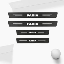 Fabia door sticker carbon fiber black car cover trim decal sill crx