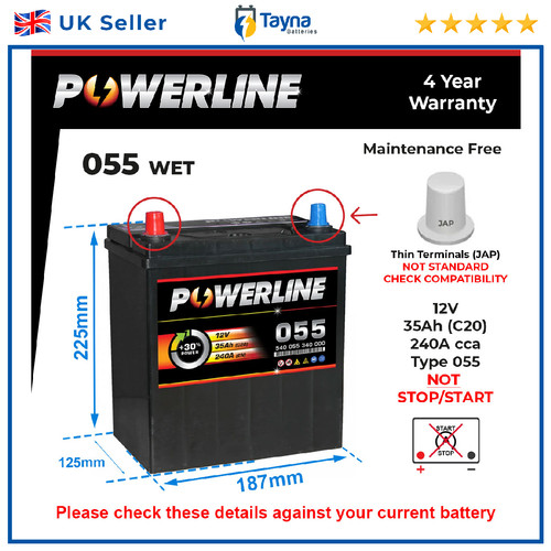 Battery fits toyota prius 5 - fits,