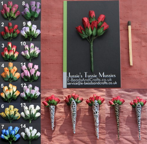 Large rosebud posy - posy:, tussie