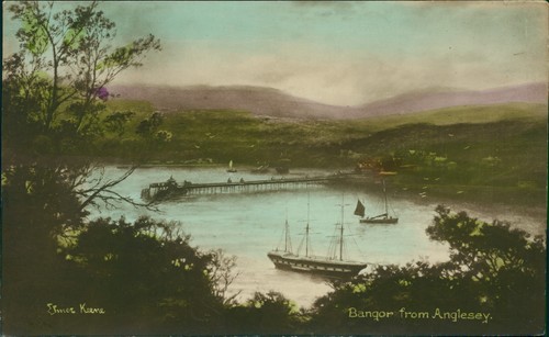 Bangor from anglesey elmer - bangor,
