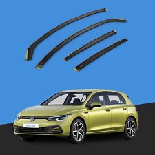 VW GOLF MK8 2020-onwards 5 Door Hatchback Wind Deflectors 4pc  Tinted