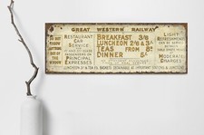 Vintage Style English Railway