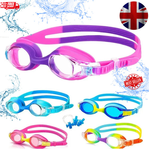 Kids swimming goggles anti fog - swimming,