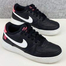 Air Force 1 07 Trainers Black White Flash Crimson UK6 Men’s Eu40 Sneakers