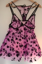 Sexy PINK and Black 3 Quarter