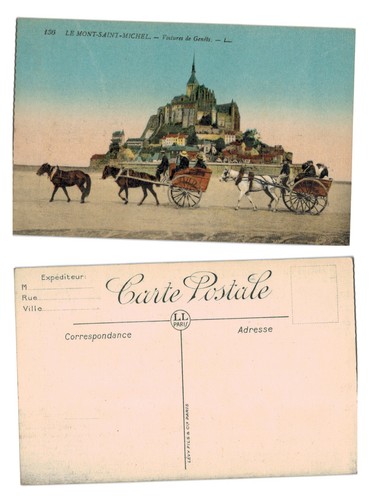 Vintage postcard le - vintage,