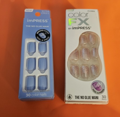 Lot impress nails kiss - of,