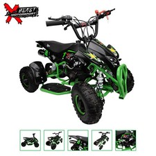 50cc Petrol Kids Green Mini Quad Bike 2 Stroke Petrol Quad ATV Off Road
