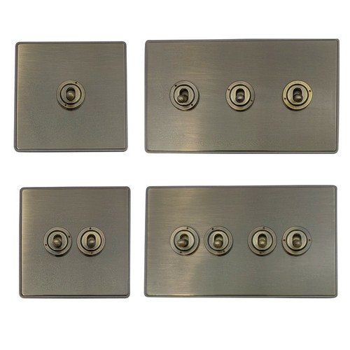 Screwless plate antique - screwless,