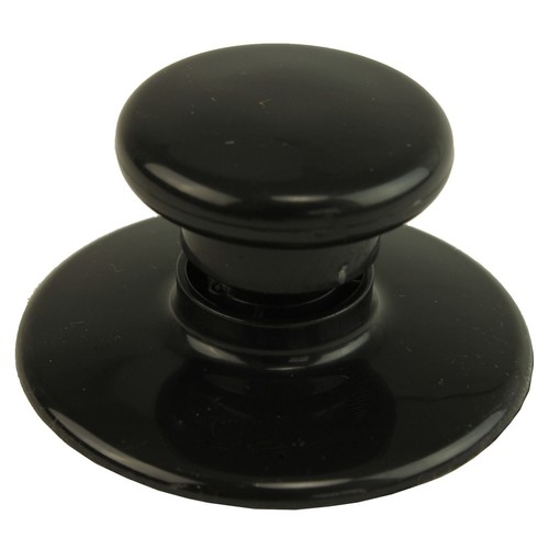 Black lid knob - black,