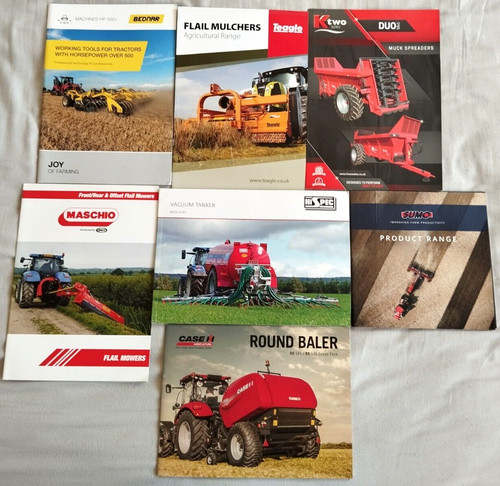 Farm machinery sales brochures - sales,