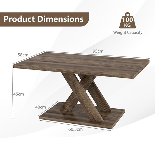 Base 95cm coffee table - 95cm,