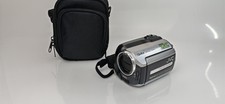 JVC Everio GZ-MG130EK Handheld High Definition HDD Camcorder Silver Tested