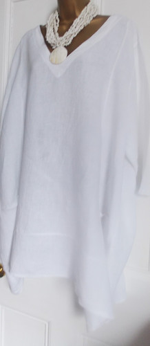 100 lino pure white - 100%,