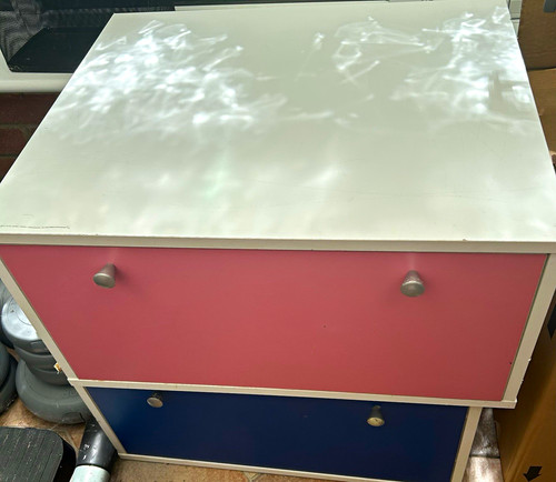 Argos white chest drawers - chest,