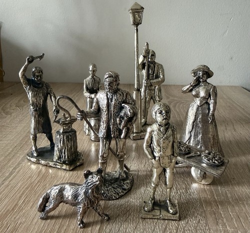 Collection silver plated - of, 6