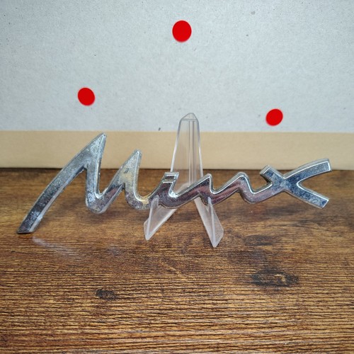 Vintage hillman minx car badge - vintage,
