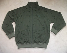 Fred Perry Sportswear Vintage Green Tracksuit Track Top Jacket Casuals Mens M