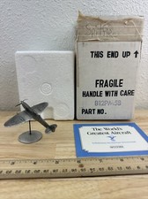 Franklin Mint The Worlds Greatest Aircraft Collectible Pewter Spitfire Airplane