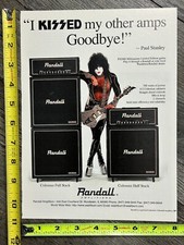 KISS Ad Advert PAUL STANLEY