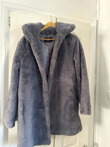 Wallis womens grey faux - womens,