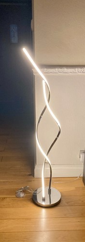 Chrome swirl led - chrome,