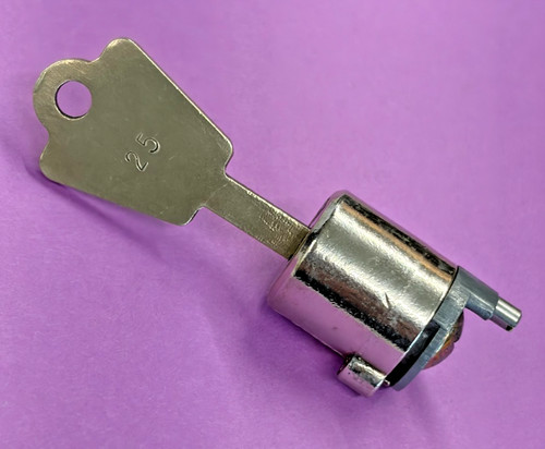Pom lock assembly 25 key - lock,