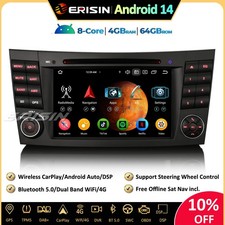 64GB Android 14 Car Stereo Sat