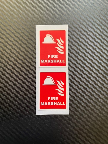 Fire marshall hard hat - fire,