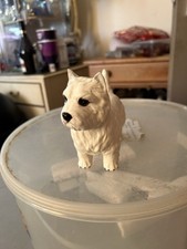 VINTAGE BESWICK WEST HIGHLAND WHITE TERRIER WHITE **WESTIE **
