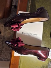 Russell & Bromley Shoes In Bordeau Patent